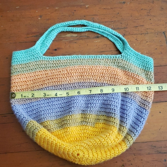 🧶Handmade ombre shoulder bag - Picture 2 of 4